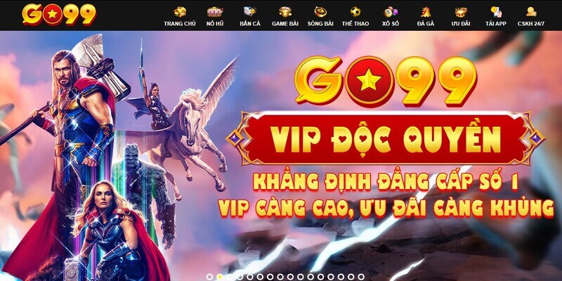 Go99 - Sân chơi cá cược uy tín hàng đầu hiện nay